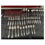 48 pc. Set Stainless steel serving spoons, forks,
