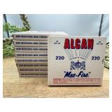 9 Boxes Alcan 220 Max-Fire Shotshell Primers.