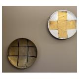 2 Helen Bolin Hanging Bowls Cross Bowl