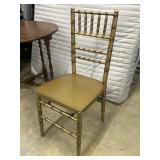 Folding Chiavari Faux Bamboo Chair