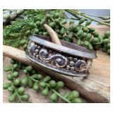 TAXCO .925 Sterling Silver Wide Clamper Bangle