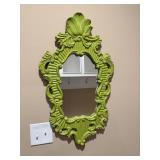 Lime Green Wall Mirror