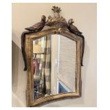 Palm Beach Regency Parrot & Pineapple Wall Mirror