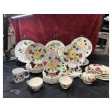 31 pc. vintage Blue Ridge Southern Potteries