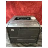 LaserJet Pro 400 M401n monochrome laser printer.