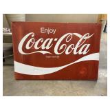 Original Vintage Coca-Cola Metal Advertising Sign