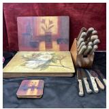 Pimpernel Sugar Magnolia Cork Back Place Mats