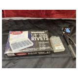 Storehouse 1/8ï¿½ steel Rivets. 1000 piece