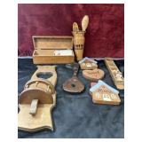 Bundle : wooden recipe holder ,key holder ,sweet
