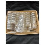 plastic, stackable container sets commonly used