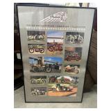 Framed Indian Motorcycles Heritage Collection