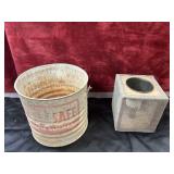 vintage Minn-O-Safe galvanized metal floating