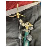 Rotating telescoping sprinkler stand