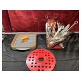 Bundle of kitchenware utensils silverware ,