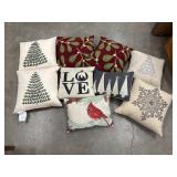 9 Christmas Toss Pillows