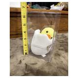 Ty Beanie Baby Eggbert the Chick plush toy in a