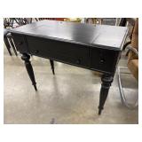 Black Mahogany Spinet Writing desk featuring a