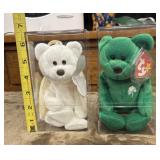 Ty Beanie Baby Halo Angel Bear plush toy And Ty