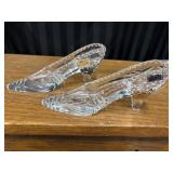 JOSKA Waldsassen Bavarian crystal glass shoes