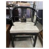 Horseshoe Back Armchair