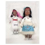 8-inch tall Native American Indian doll,