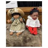 African American baby doll and