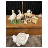 Assorted mix of figurines for decor