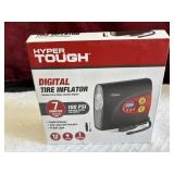 Hyper Tough Portable Digital Tire Inflator 12V