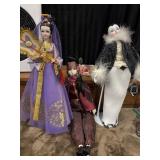 Korean Hanbok doll, Harlequin