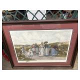 Hanging Picture Print by Jennie Brownscombe