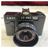 Lavec LT-002 35mm film camera, along with its