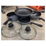 Aluminum non-stick cookware sets,