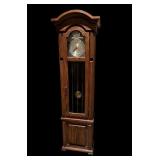 Ridgeway Mahogany Grandfather Clock featuring