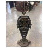 Vintage brass Neoclassical design fireplace