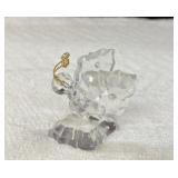 Swarovski Crystal butterfly figurine, likely from