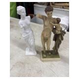 white miniature reproduction of the Venus de Milo