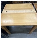 Work table has some scratches on the top
