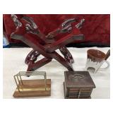 Bundle of Chinese wooden stand display stand or