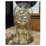 Vintage Kundo gold-plated anniversary dome clock