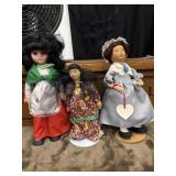 Vintage Irish Colleen doll and more