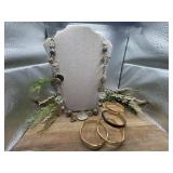 Necklace and Bangle Lot.