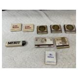 Bundle of Taj Mahal Casino Resort matchbooks,