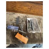 Bit Driver Socket set and mix of bits for a drill