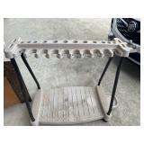Suncast Outdoor Lawn and Garden Tool Rack