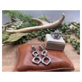 Judith Ripka sterling silver .925 rope ring