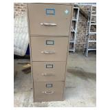 tan Anderson Hickey 4-drawer vertical legal file