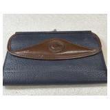 Vintage Dooney & Bourke Leather Kisslock Wallet