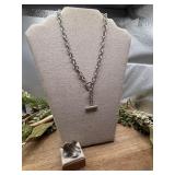 This beautiful Jusdith Ripka sterling silver.925