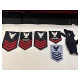 6 pc. United States Navy Patches