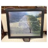 Holographic Spring time Tree Picture in Frame